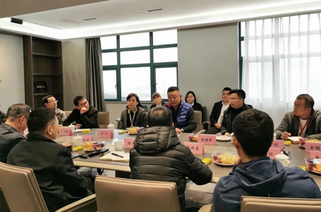 杭州万科家装行业团队来我司交流考察